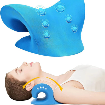 Massage Pillow for Pain Relief Cervical Spine Alignment