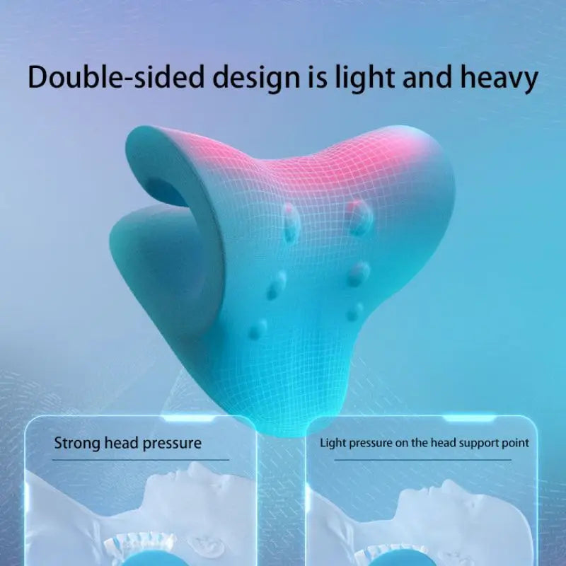 Massage Pillow for Pain Relief Cervical Spine Alignment